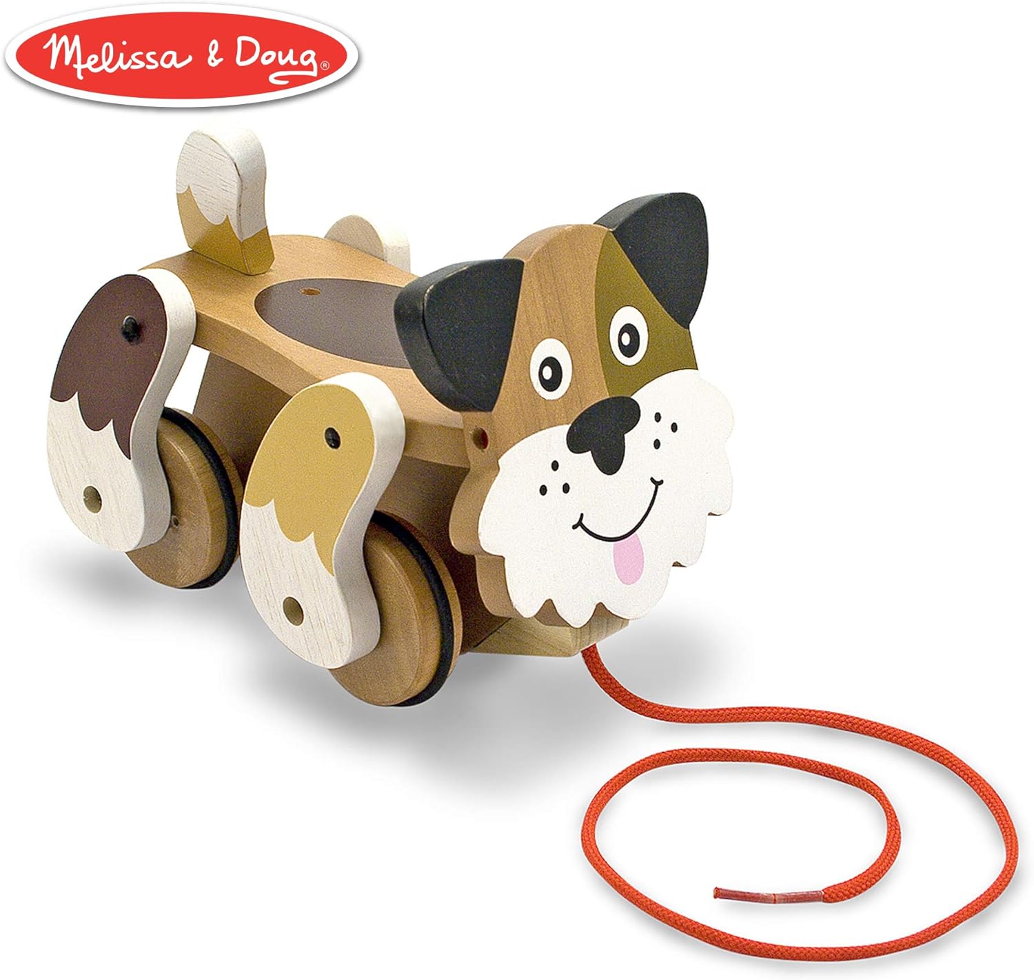 Melissa & Doug - Brandclub - Frolicking Frog Pull Toy & Melissa